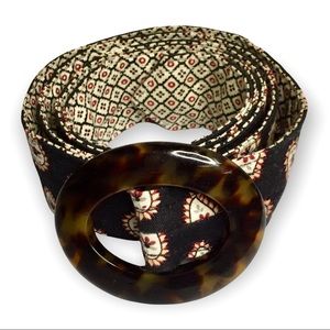 Vera Bradley Classic Black Reversible Belt